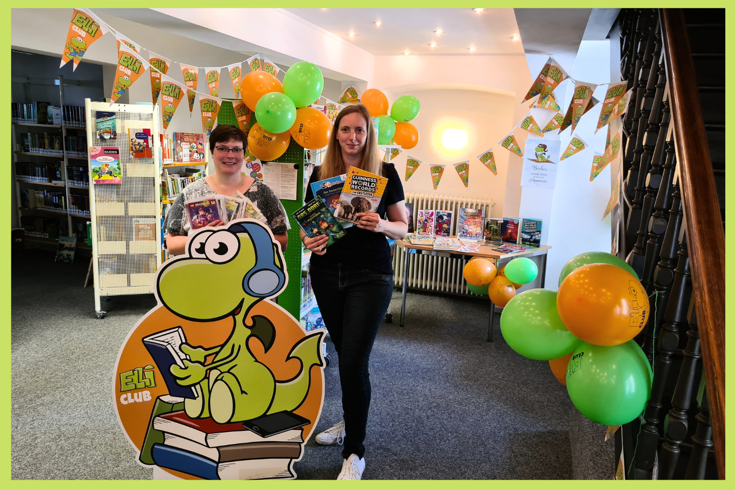 Getreu dem Motto „Etwas lesen lohnt immer“: Rasteder ELLi-Club gestartet