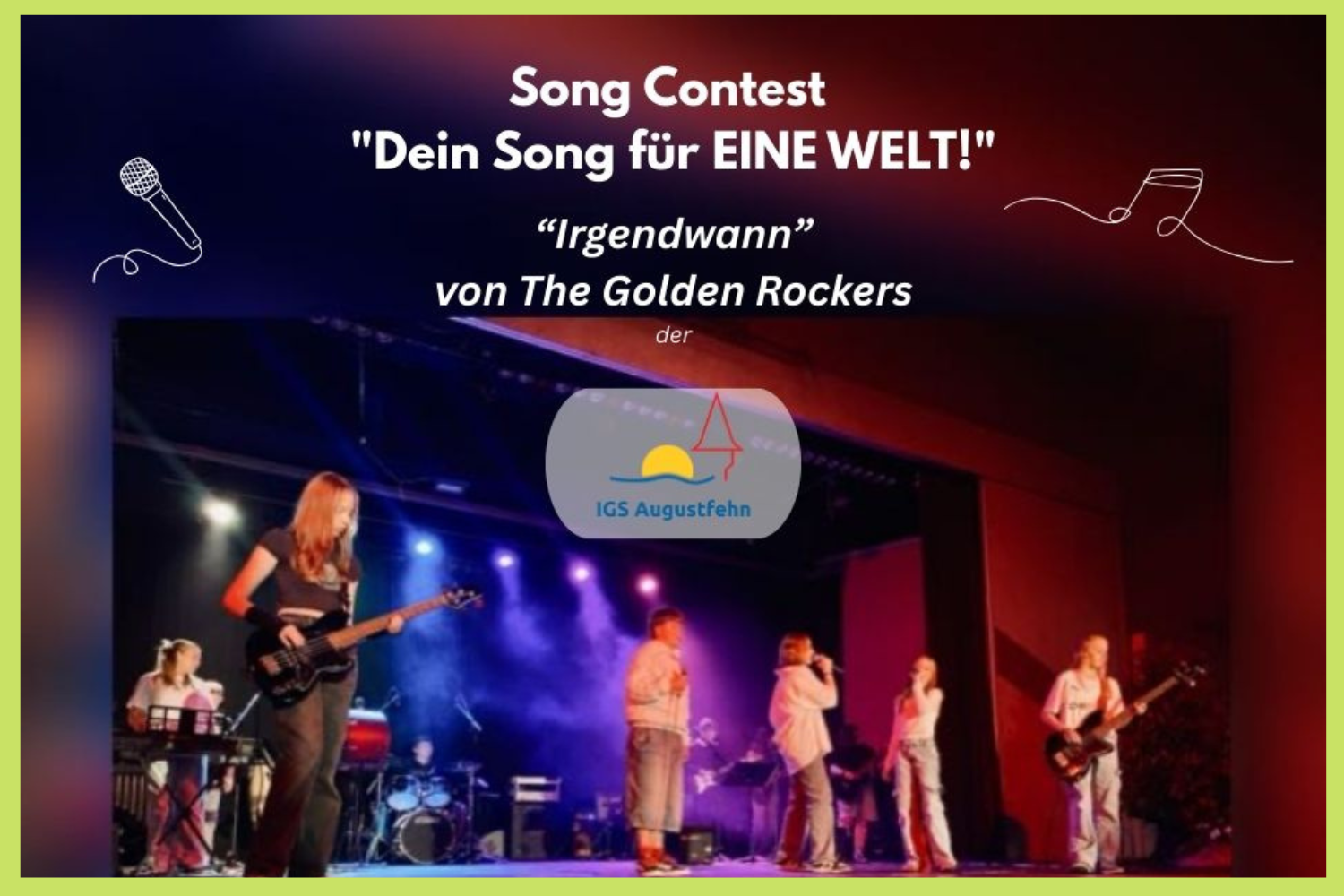 „Irgendwann“ – The Golden Rockers setzen sich für eine bessere Welt ein