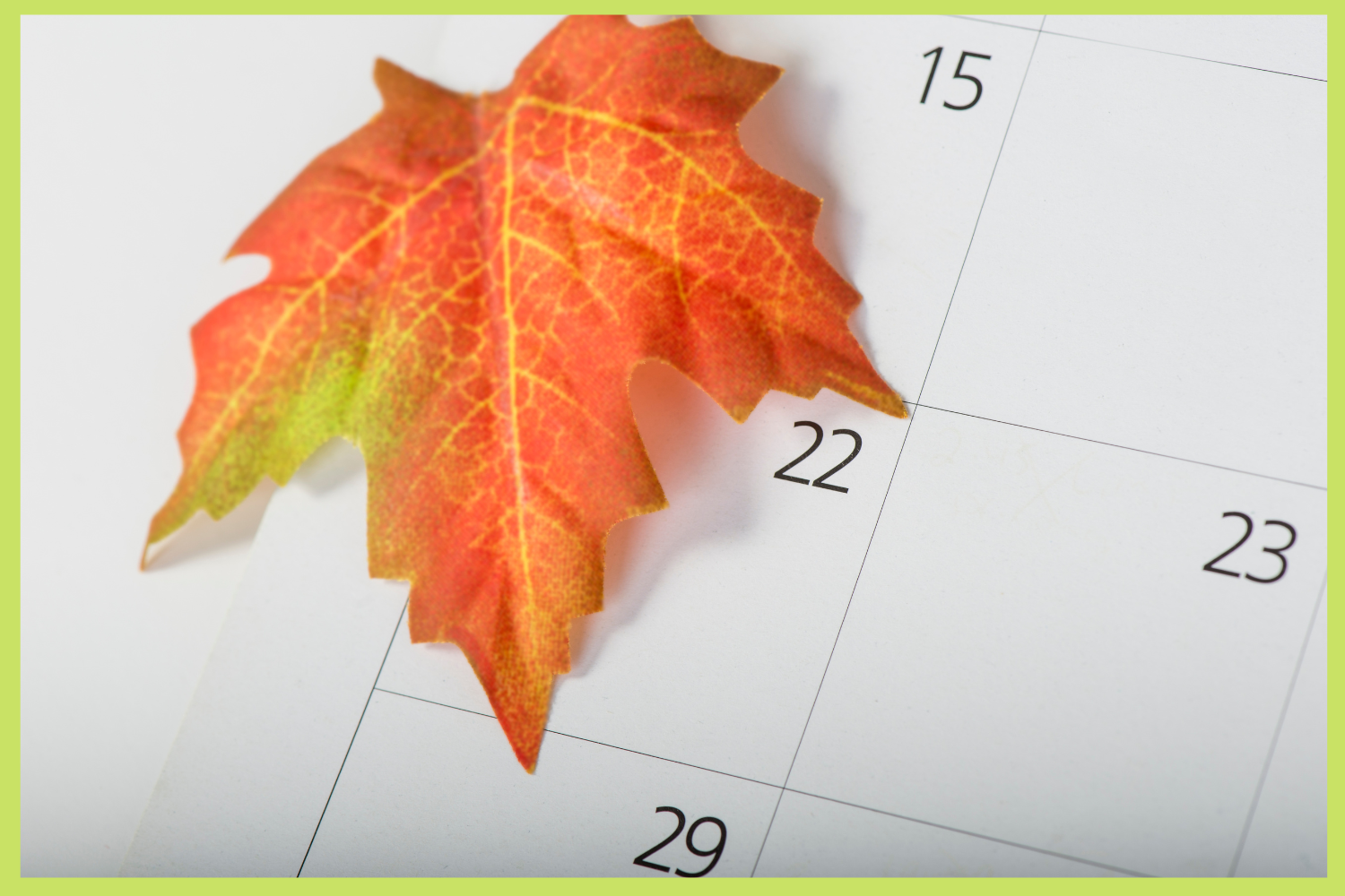 Zwei Veranstaltungen zum Herbstanfang 2025