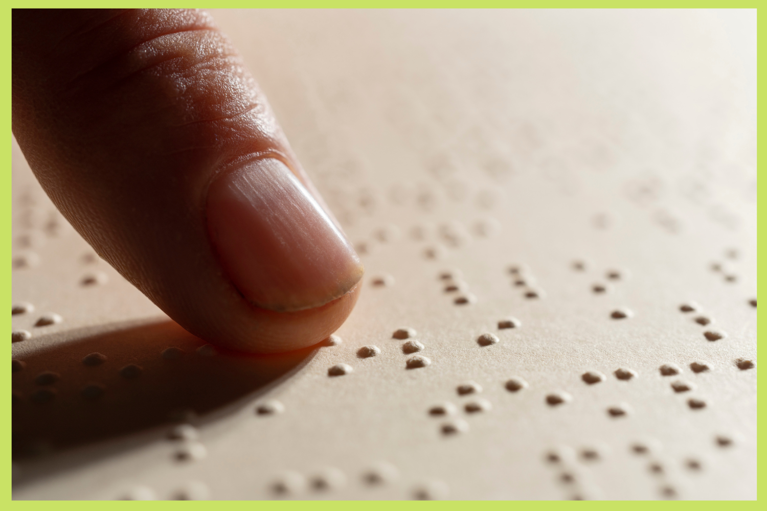 Braille-Aufkleber erleichtern korrekte Mülltrennung