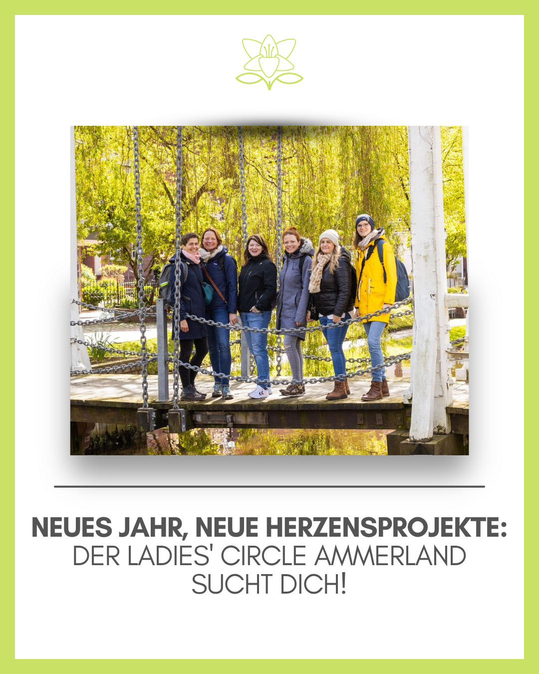 Neues Jahr, neue Herzensprojekte: Der Ladies‘ Circle Ammerland sucht DICH!