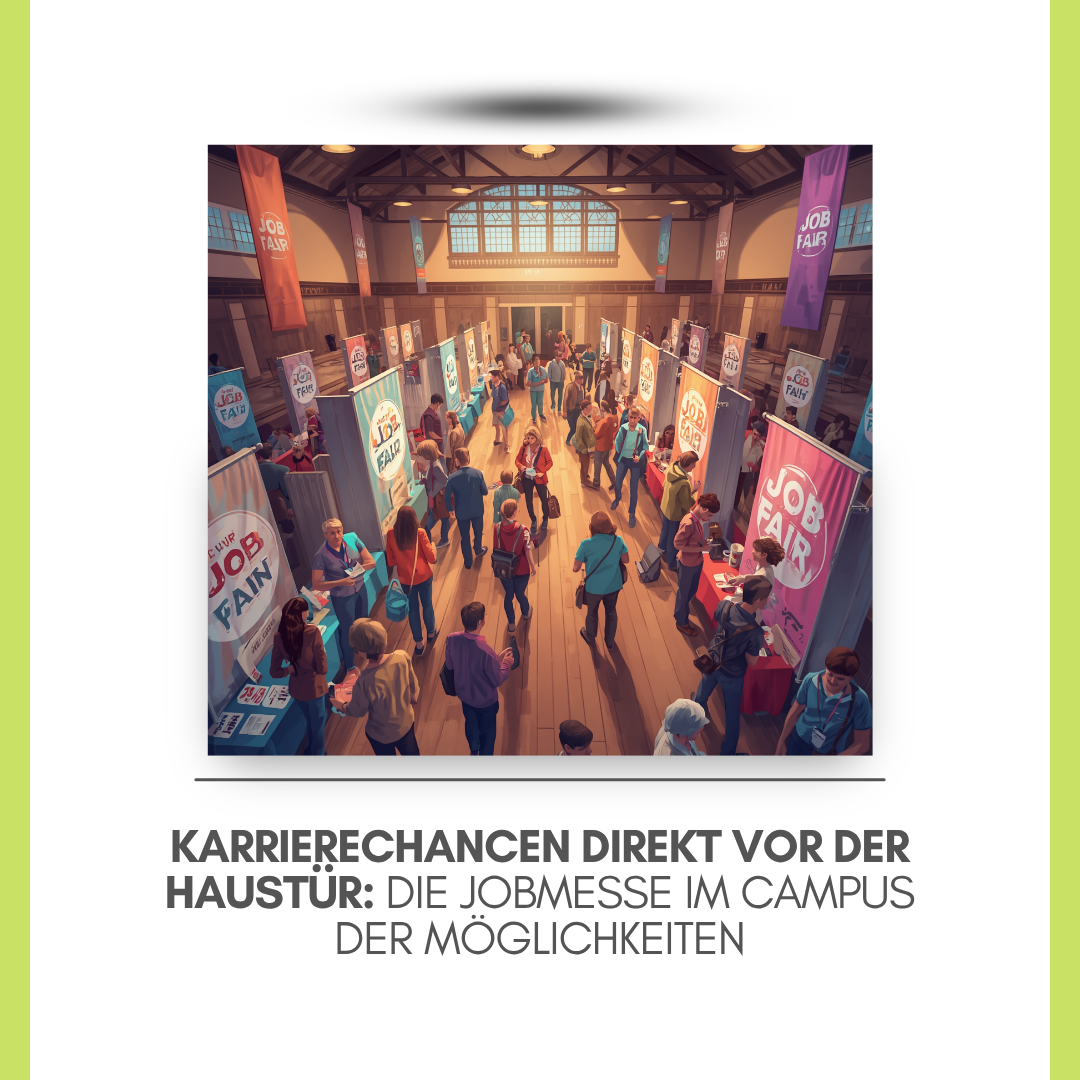 Karrierechancen direkt vor der Haustür: Die Jobmesse im CAMPUS der Möglichkeiten KI Info: Bild ist KI generiert