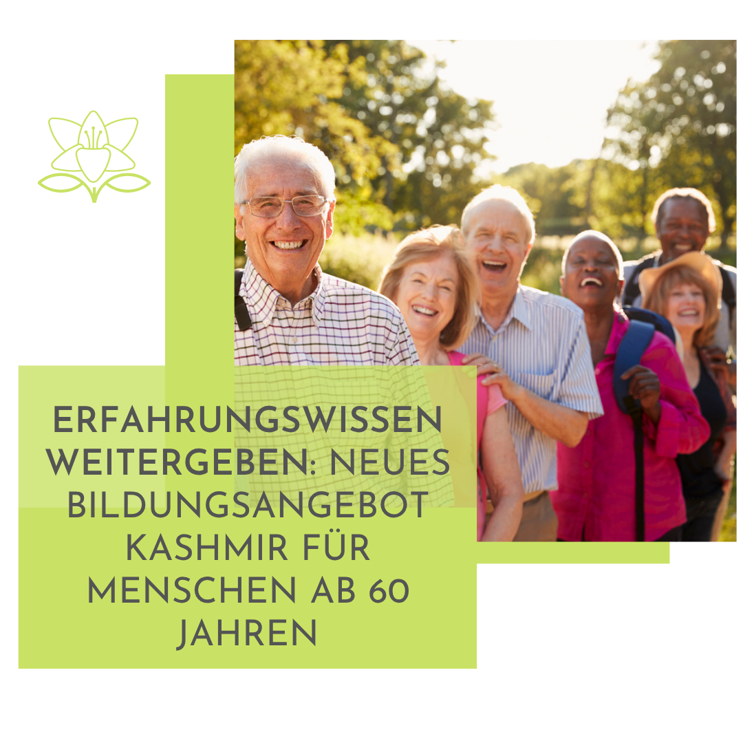 Erfahrungswissen weitergeben: Neues Bildungsangebot KASHMIR für Menschen ab 60 Jahren Bild: kvhs Ammerland gGmbH