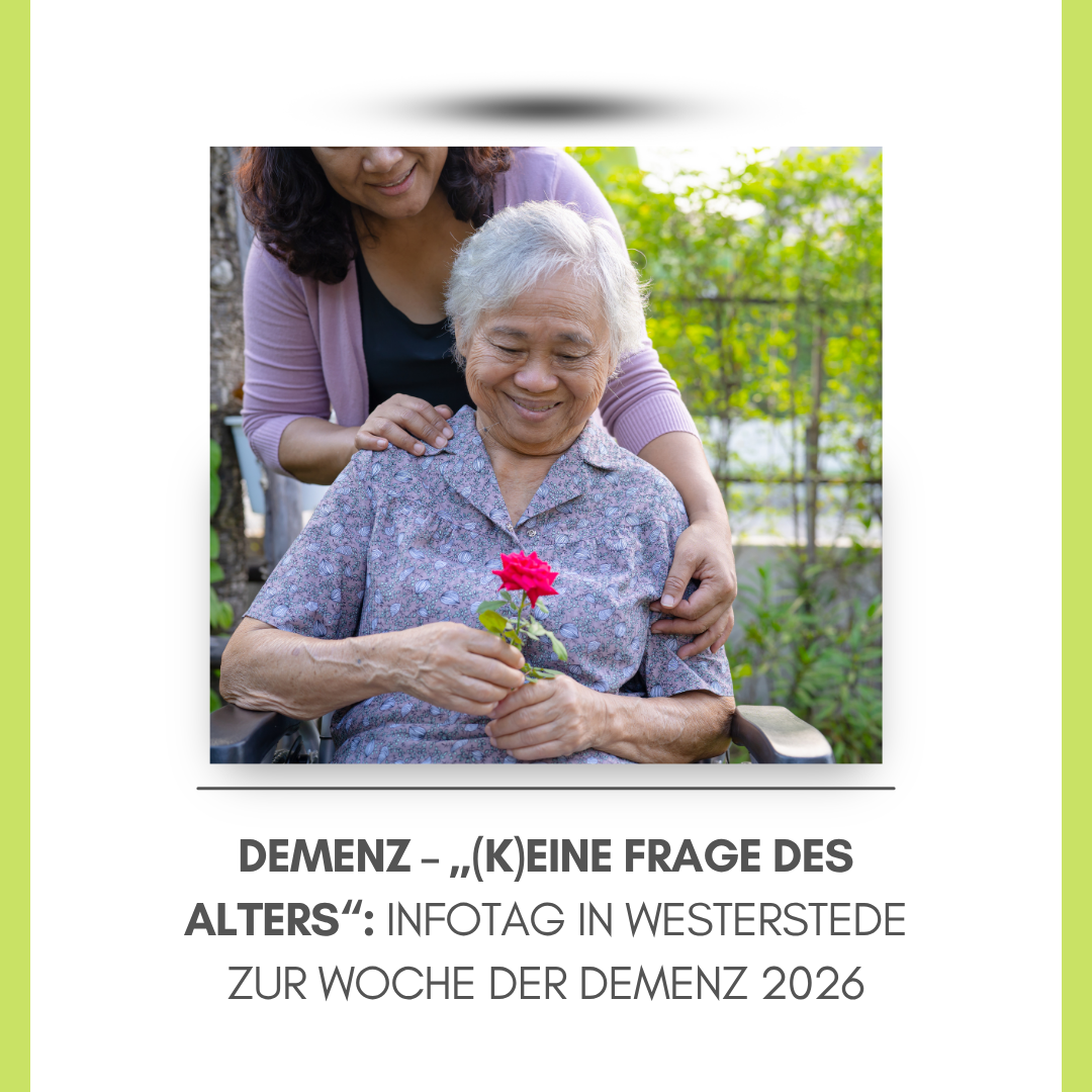 Demenz – „(k)eine Frage des Alters“: Infotag in Westerstede zur Woche der Demenz 2026